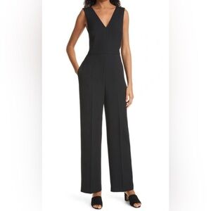 Club Monaco Black Sleeveless Jumpsuit